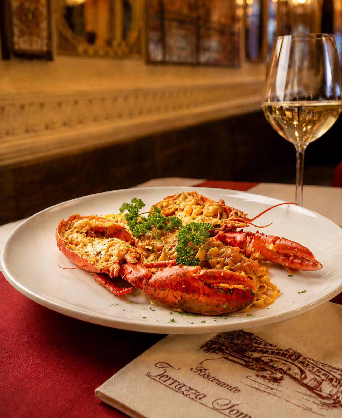 Tagliatelle all'astice